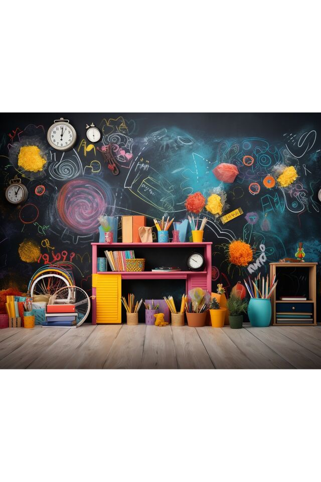 200x250cm EK DİKİŞLİ Okul Etkinlik Panoları , Mezuniyet