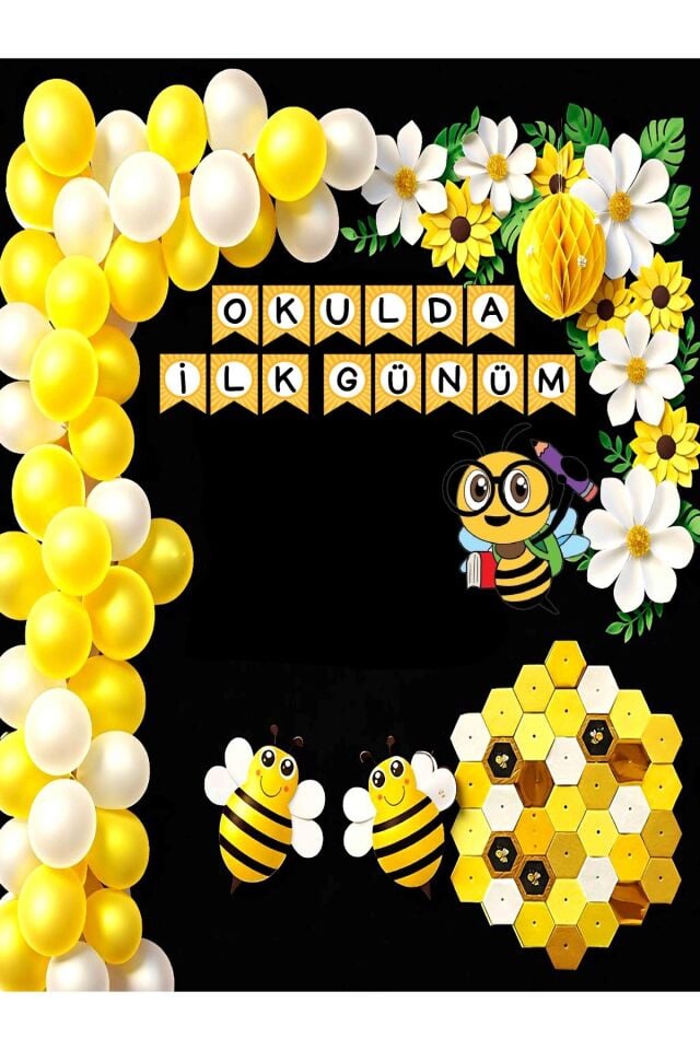 150X200 cm ,Okulumda İlk Günüm, Okulumda İlk Günüm ,Okul Etkinlik Kumaş Fon
