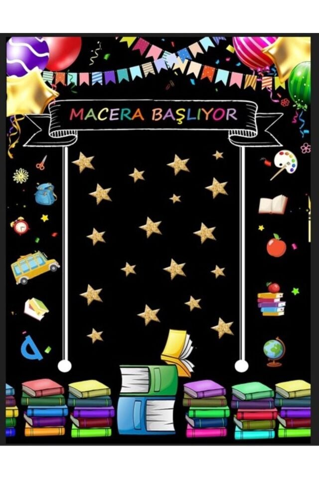 Macera Başlıyor, Okul Etkinlik Kumaş Pano