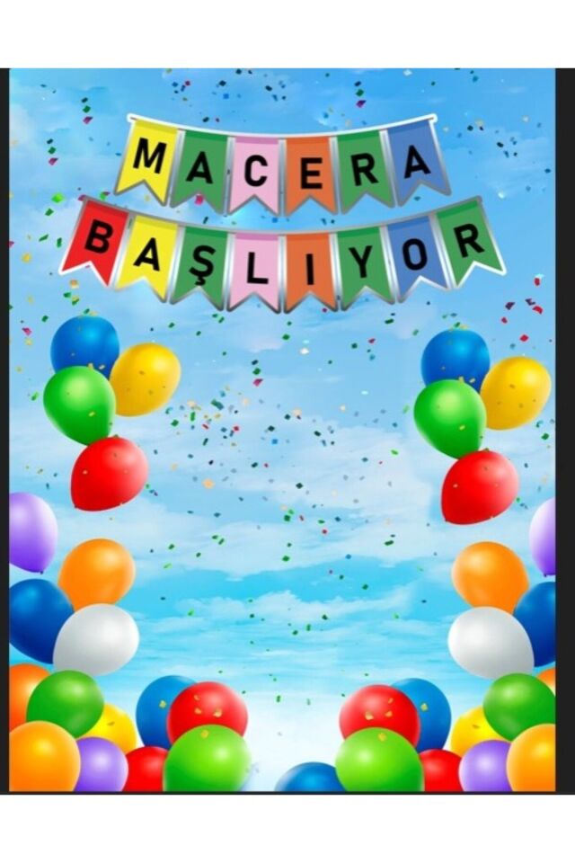 Macera Başlıyor, Okul Etkinlik Kumaş Pano