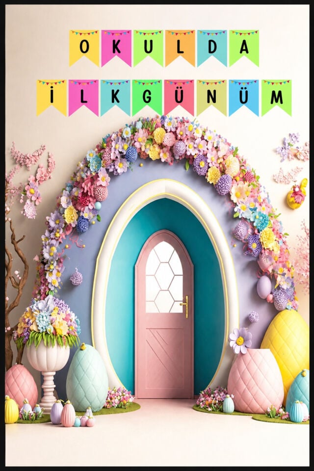 Okulda İlk Günüm, Okul Etkinlik Kumaş Pano