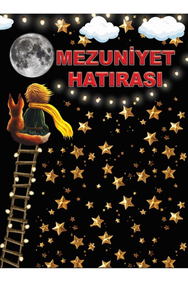Mezuniyet Hatırası, Okul Etkinlik 200x200cm ek dikişli Kumaş Afiş