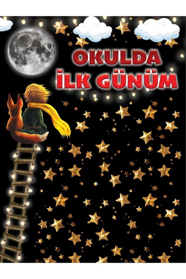 Okulda İlk Günüm, Okul Etkinlik Kumaş Fon