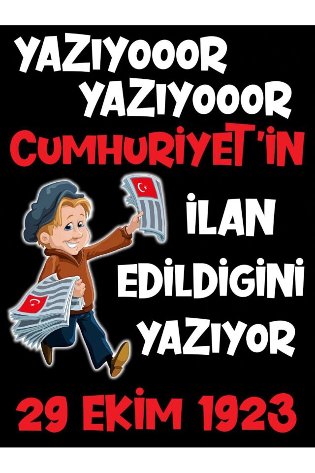 29 Ekim Cumhuriyet Bayramı, Kutlu Olsun, Okul Etkinlik, Kumaş Arka Pano 200x200EKLEME DİKİŞLİ