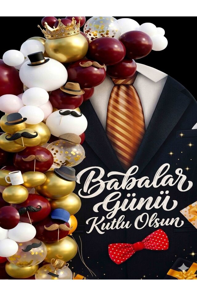 200x200 cm, Babalar Günü, Okul Etkinlik Kumaş Fon