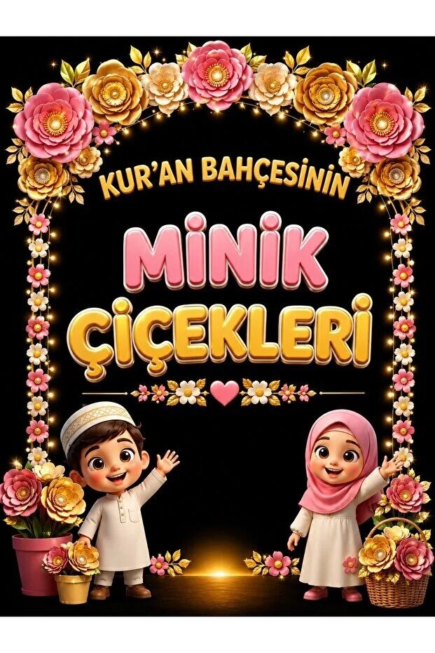 Kuran Bahçesinin Minik Çiçekleri, Okul Etkinlik Kumaş Pano