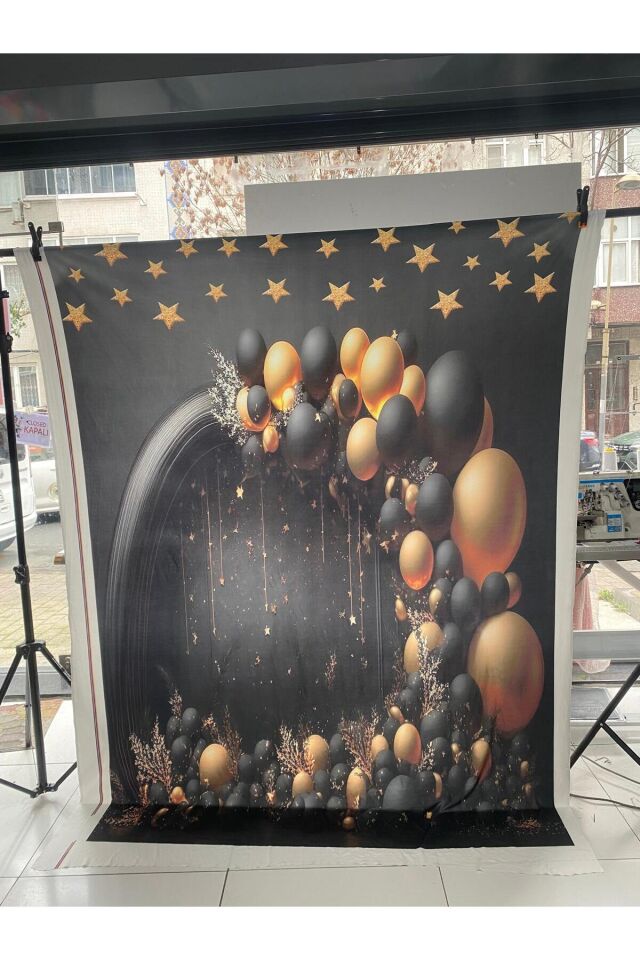 150x200 cm, Mezuniyet, Doğum Günü, Okul Etkinlik Kumaş Fon