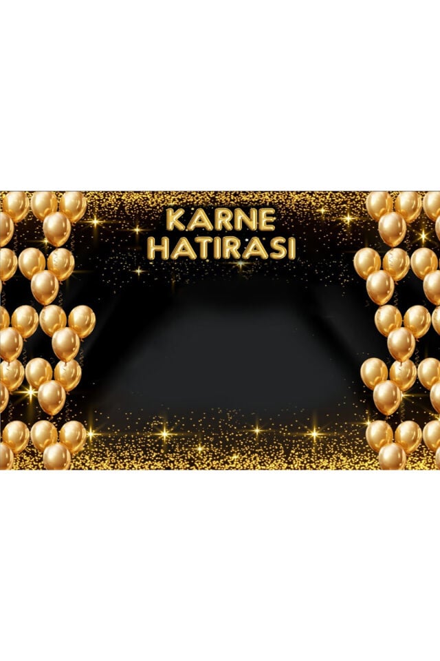 200x200 cm Ek Dikişli, Karne Hatırası, Karne Panosu, Okul Etkinlik Kumaş Pano