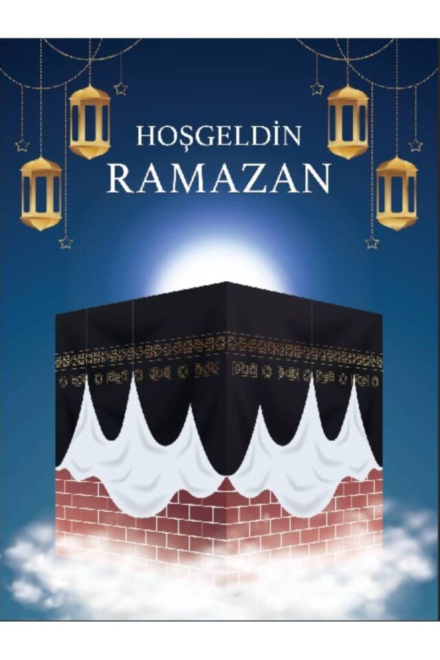 200x200 ek dikişli Okul etkinlik Kumaş Pano, Ramazan Pano ,Ramazan hatırası ,Dini Pano, Kur'an kursu