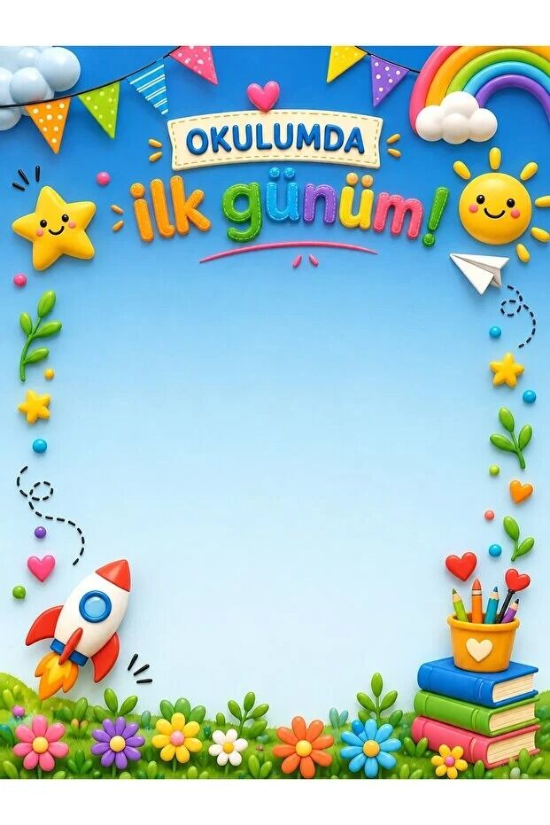 Okulumda İlk Günüm, Okul Etkinlik Kumaş Pano