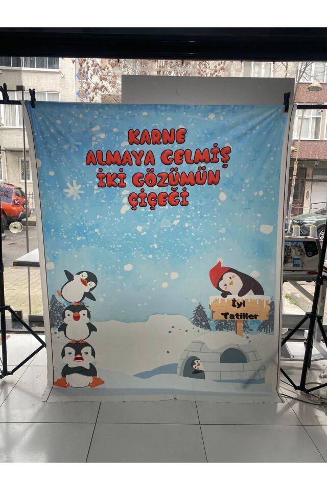 150x200 cm, Karne Hatırası, Okul Etkinlik Kumaş Fon