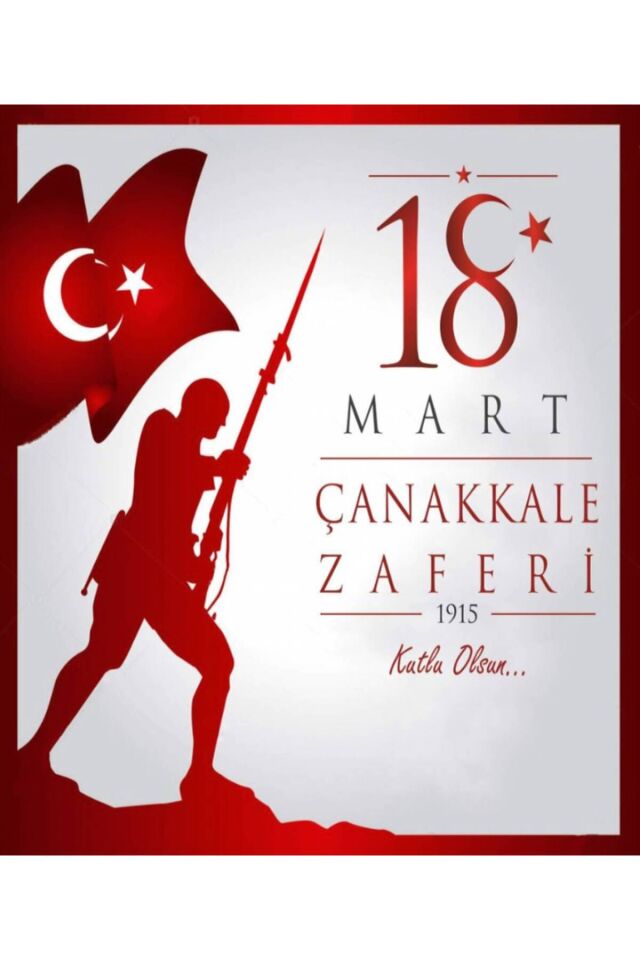 150x200cmKumaş Okul Fonları, Etkinlik Fon, 18 Mart,Çanakkale Fonu