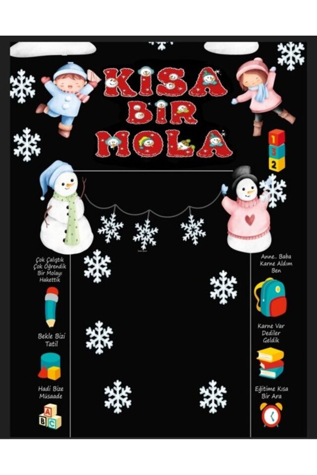 OKULA KISA BİR MOLA,Kumaş pano, Kısa Bir Mola, Okul Etkinlik, Kumaş Pano, 250x200cm EK DİKİŞLİ