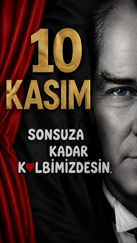 10 Kasım Atatürk, Okul Etkinlik Kumaş Pano