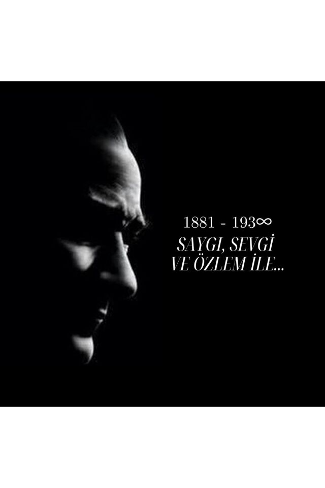 250x200 cm Ek Dikişli, 10 Kasım, Okul Etkinlik Kumaş Fon
