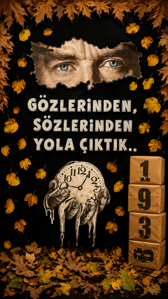 10 Kasım Atatürk, Okul Etkinlik Kumaş Pano