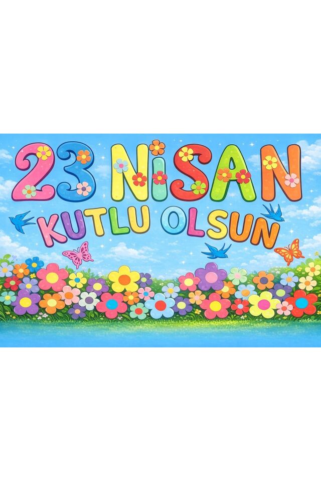 23 Nisan Ulusal Egemenlik Ve Çocuk Bayramı 200x200 Cm