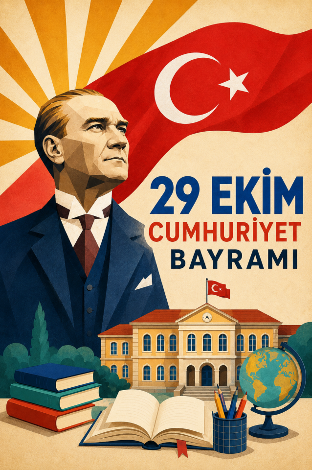 29 Ekim Cumhuriyet Bayramı, Okul Etkinlik Kumaş Pano