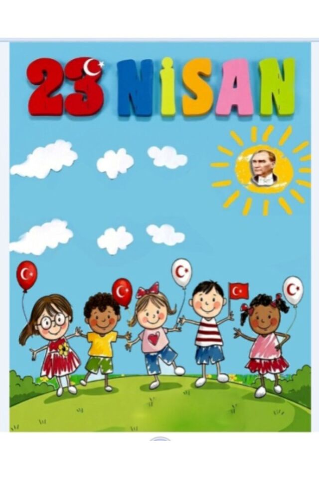 23 Nisan Kutlu Olsun Okul Etkinlik Fonları 300x250 Cm
