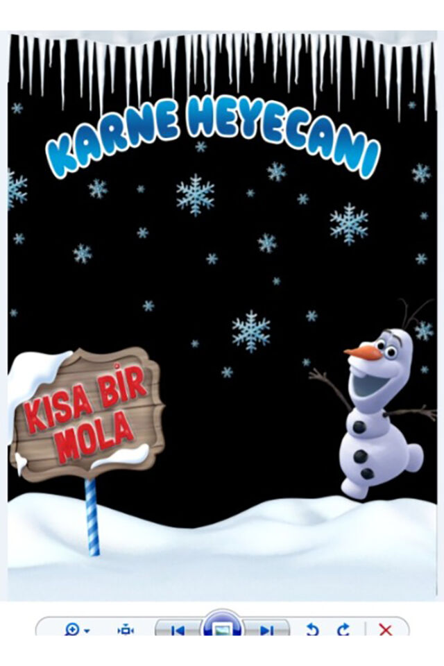 Karne Hatırası,Kısa Bir Mola, Okul Etkinlik 250x200Cm Ek Dikişli Kumaş Afiş