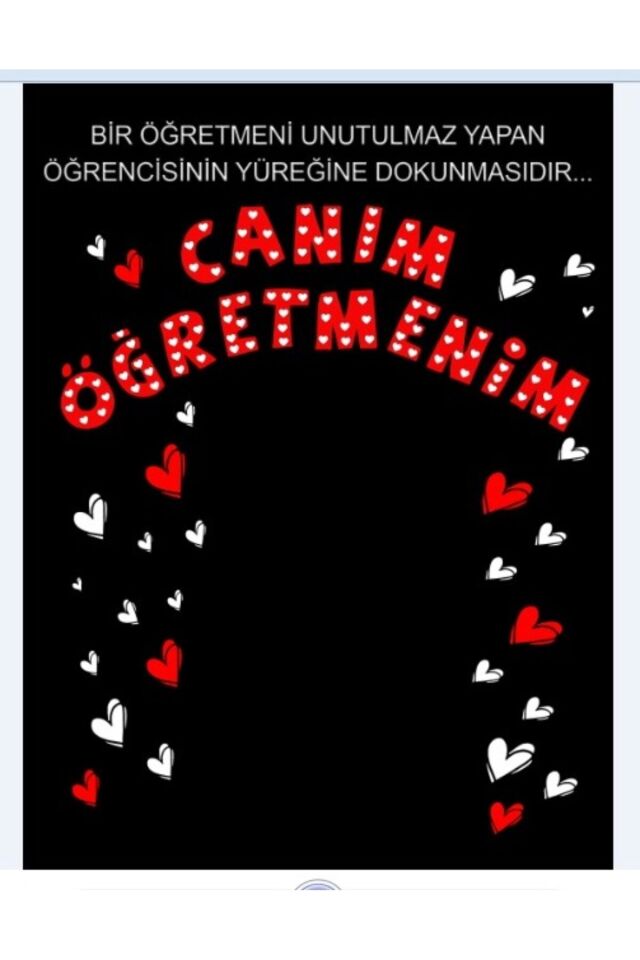 24 KASIM ÖĞRETMENLER GÜNÜ, KUMAŞ FON 250x200 Ek Dikişli