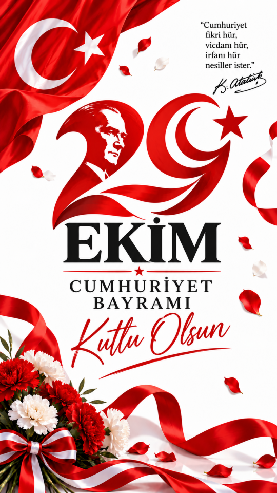 29 Ekim Cumhuriyet Bayramı, Okul Etkinlik Kumaş Pano