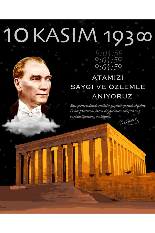 ATATÜRK'Ü ANMA, 10 Kasım, Sevgiyle Anıyoruz, Okul Etkinlik, KumaşArkaFon250x200EKLEME DİKİŞLİ
