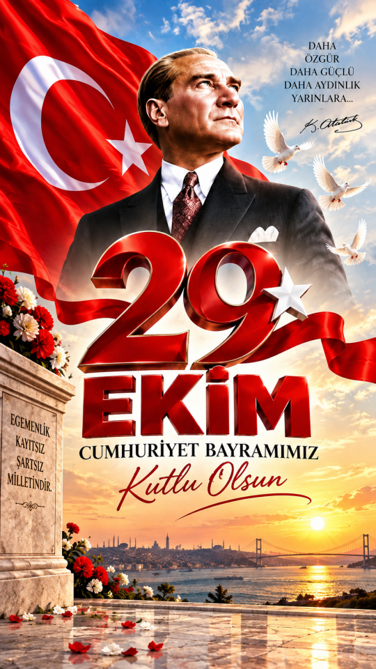 29 Ekim Cumhuriyet Bayramı, Okul Etkinlik Kumaş Pano