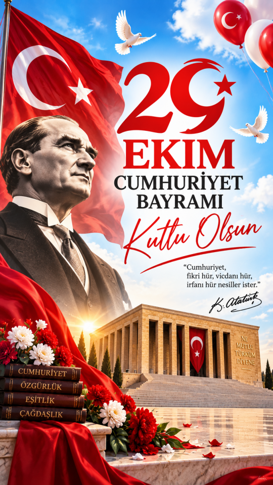 29 Ekim Cumhuriyet Bayramı, Okul Etkinlik Kumaş Pano
