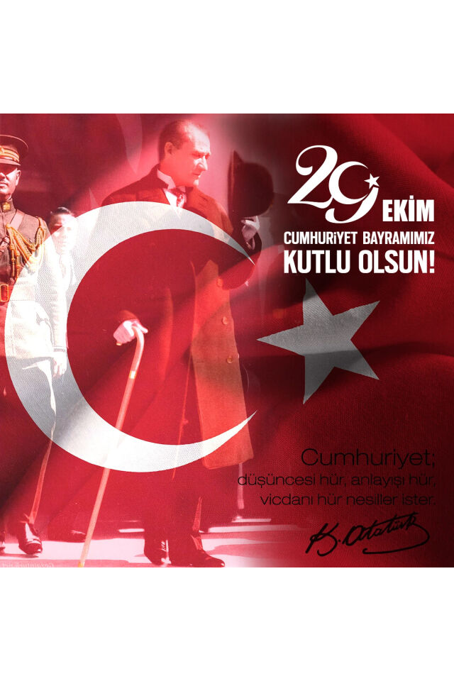 Cumhuriyetin İlanı, 29 Ekim Kutlu Olsun, Okul Etkinlik, Fotoğraf Çekimi, KumaşArkaFon150x200