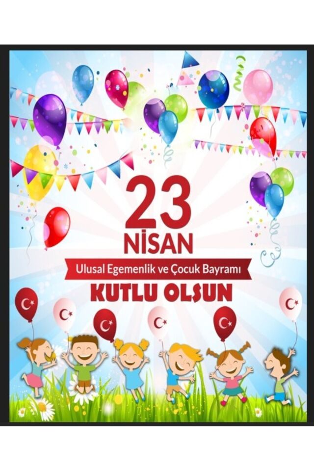 23 Nisan Ulusal Egemenlik Çocuk Bayramı, Fotoğraf Çekimi, Kumaş Arka Fon 150X200