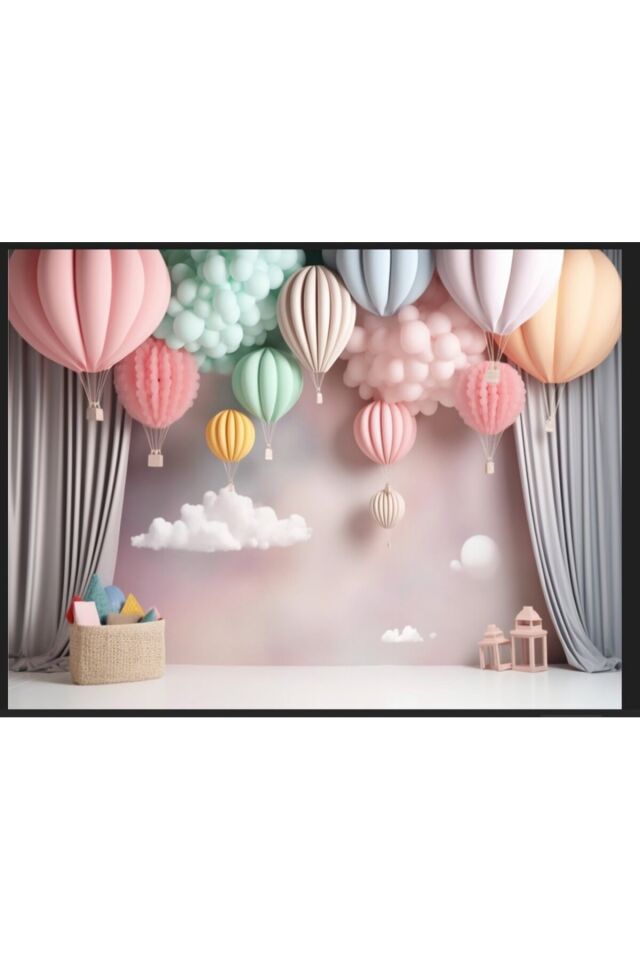 Doğum Günü Konsept, Özel Gün Etkinlik Kumaş Fon 250x200
