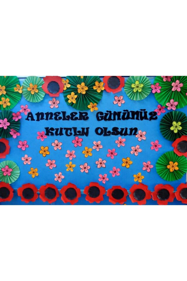 Anneler Günü Okul Etkinlik Kumaş Fon 150x200 Cm