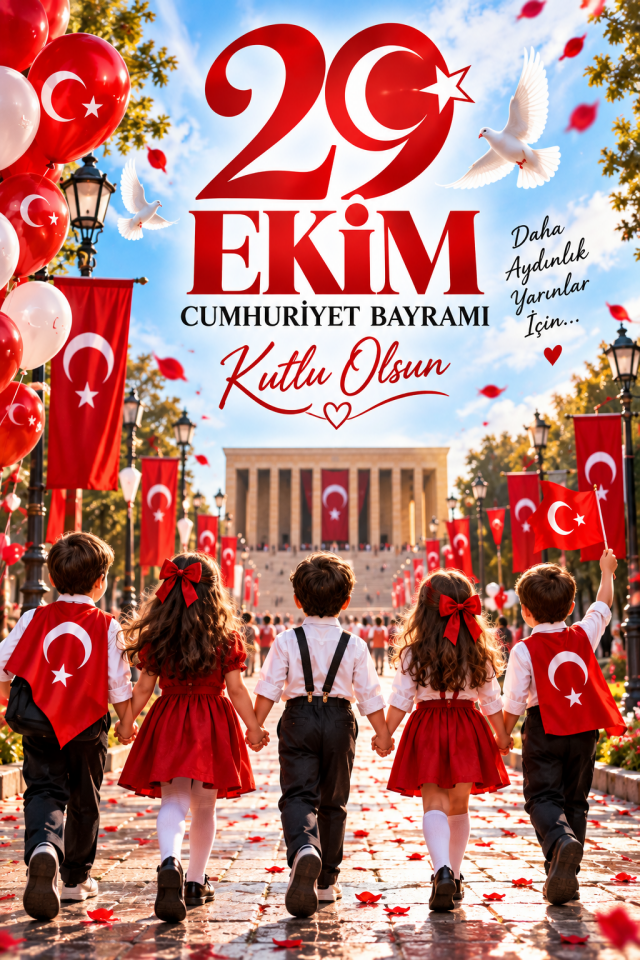 29 Ekim Cumhuriyet Bayramı, Okul Etkinlik Kumaş Pano