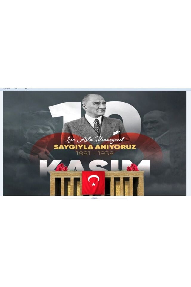 10 Kasım Atatürk, Okul Etkinlik Pano
