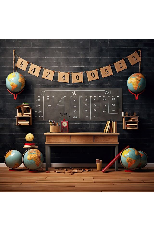 Mezuniyet, Doğum Günü, Okul Etkinlik Kumaş Fon 200x200 Ek Dikişli