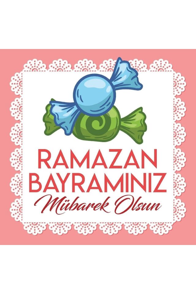 Ramazan Bayramınız Mübarek Olsun, Okul Etkinlik Kumaş Fon 150x200