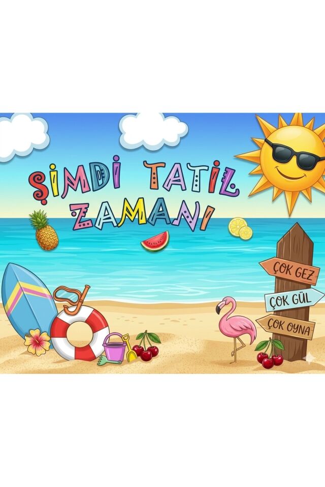 200x250 Okul Etkinlik Fon, Tatil Fon, Karne Etkinlik Afişleri