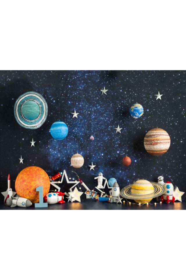 150x200 cm Kumaş Okul Etkinlik Fon , Doğum Günü,Parti,Tiyatro