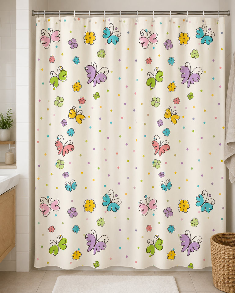 140x200 cm Banyo Perdesi – Duş Perdesi