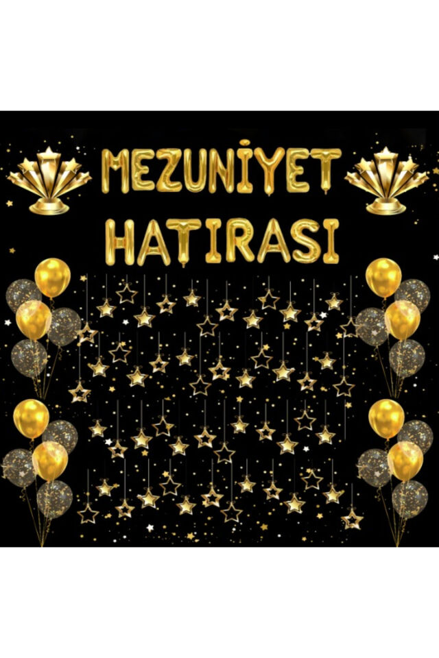 Mezuniyet Hatırası, Okul Etkinlik Kumaş Fon 150x200