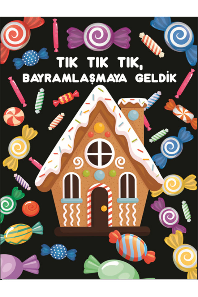 Bayramlaşmaya Geldik, İyi Bayramlar, Okul Etkinlik Kumaş Fon 250x200 Ek Dikişli