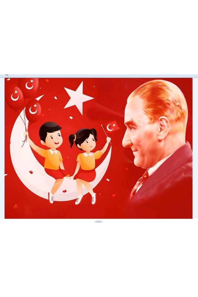 23 Nisan Ulusal Eğemenlik Çocuk Bayramı fotograf cekimi,Kumaş Arka Fon 200 X 250