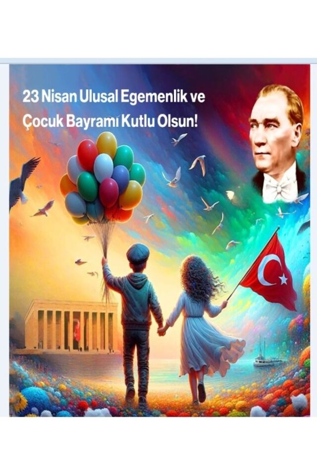 23 Nisan Ulusal Egemenlik Çocuk Bayramı, Fotoğraf Çekimi, Kumaş Arka Fon 250X200Cm Ek Dikişli