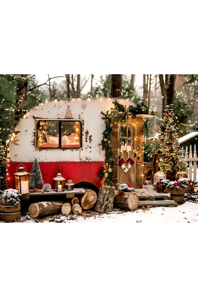 Yılbaşı Temalı Konsept, Yeni Yıl, Etkinlik, Parti, Kutlama, Fotoğraf Çekimi, Kumaş Arka Fon 250X200 Cm Ek Dikişli
