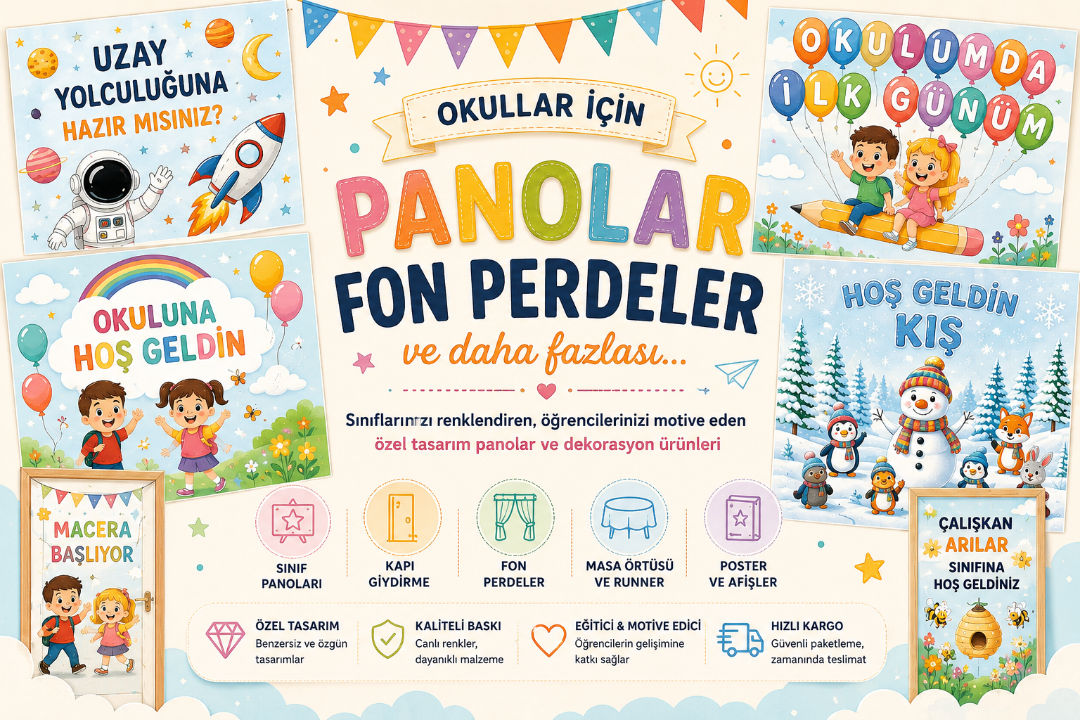 Okul Panoları